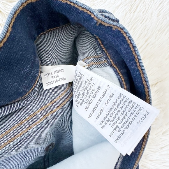 MADEWELL 10” High Rise Skinny Jeans in Danny Wash Size 37P Plus Size - Picture 5 of 8